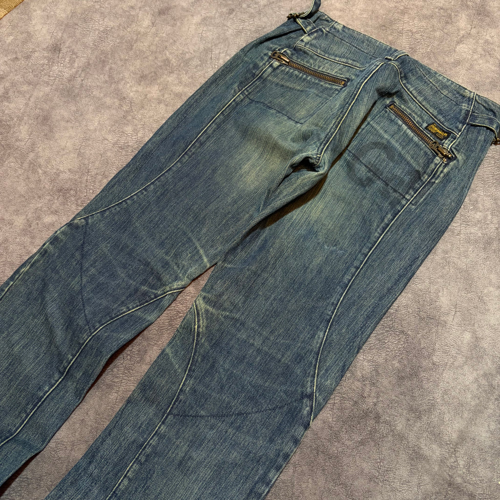 G-Star Raw Y2K Buckles Flared Jeans