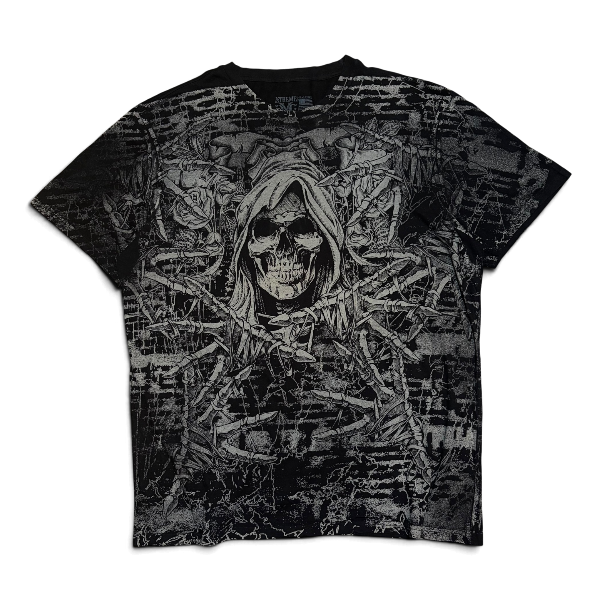 Xtreme Couture Y2K Grunge AOP Graphic Tee