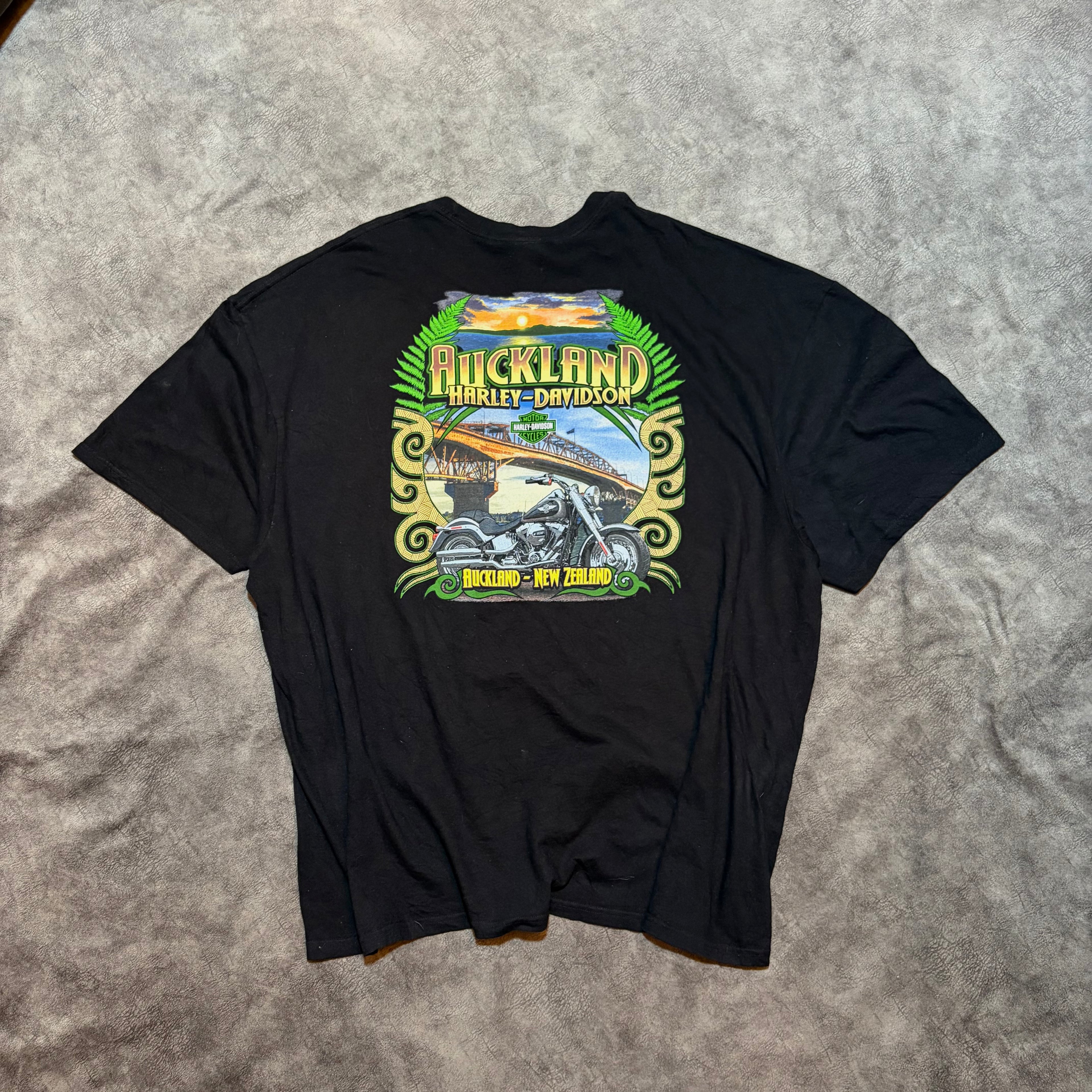 Harley-Davidson Auckland New Zealand 2014 Tee