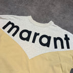 Isabelle Étoile Marant SpellOut 2 Tone Y2K Sweater