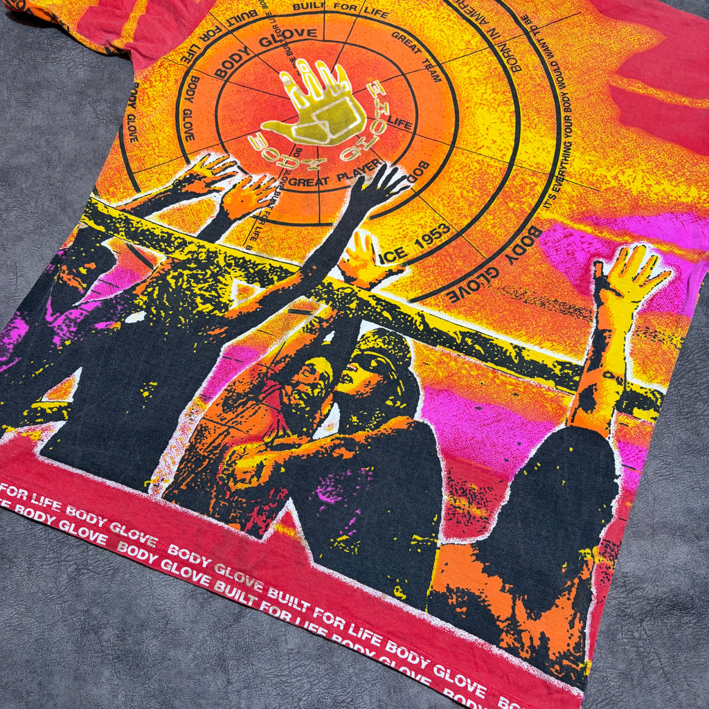 Vintage 90’s Body Glove Surfing Y2K AOP Tee