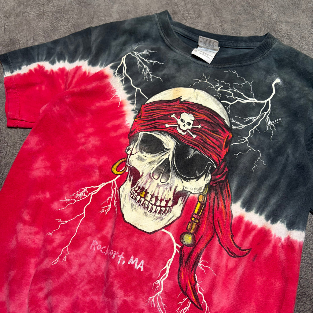 Vintage Daytona Beach Tie Dye Graphic Baby Tee