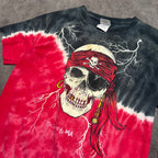 Vintage Daytona Beach Tie Dye Graphic Baby Tee