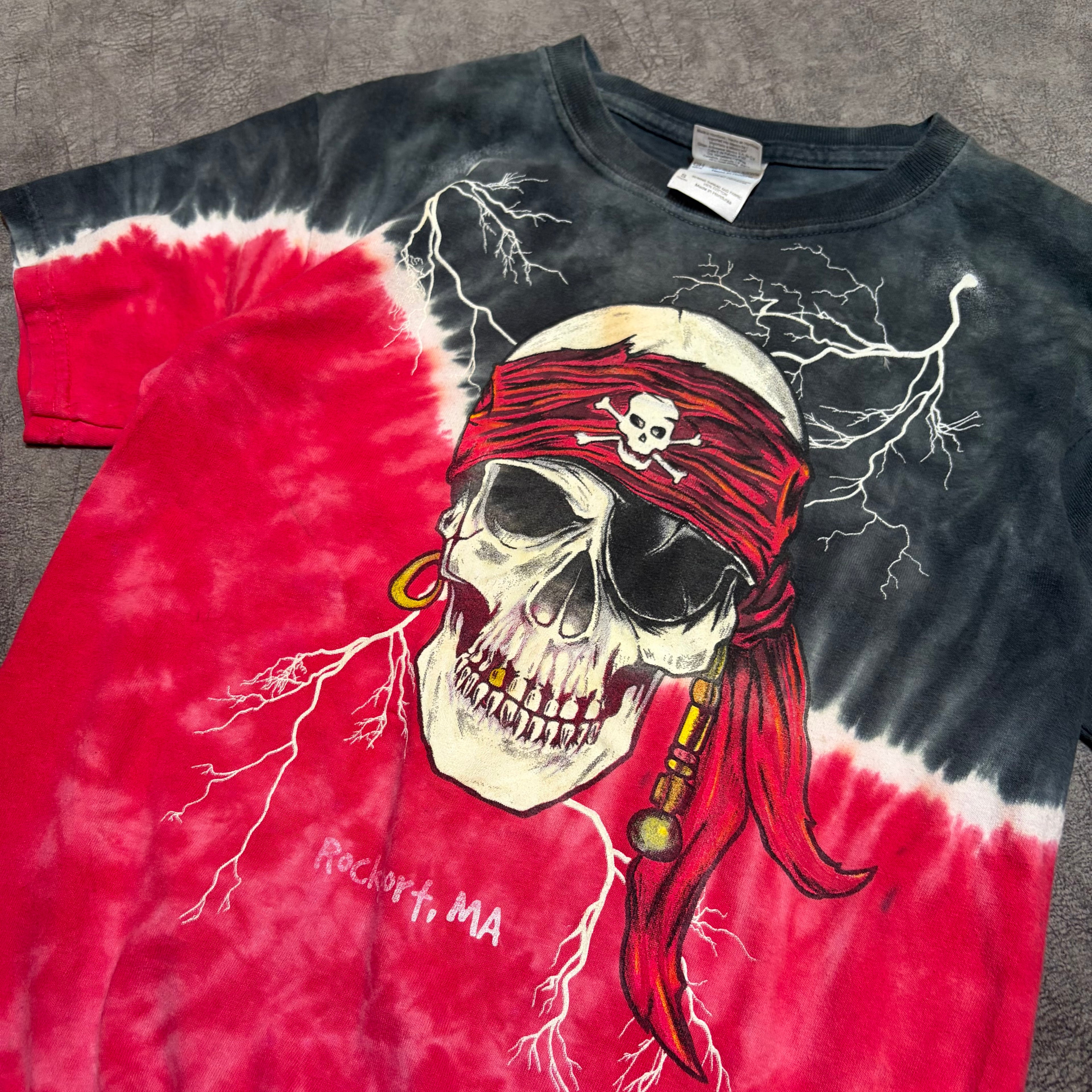 Vintage Daytona Beach Tie Dye Graphic Baby Tee