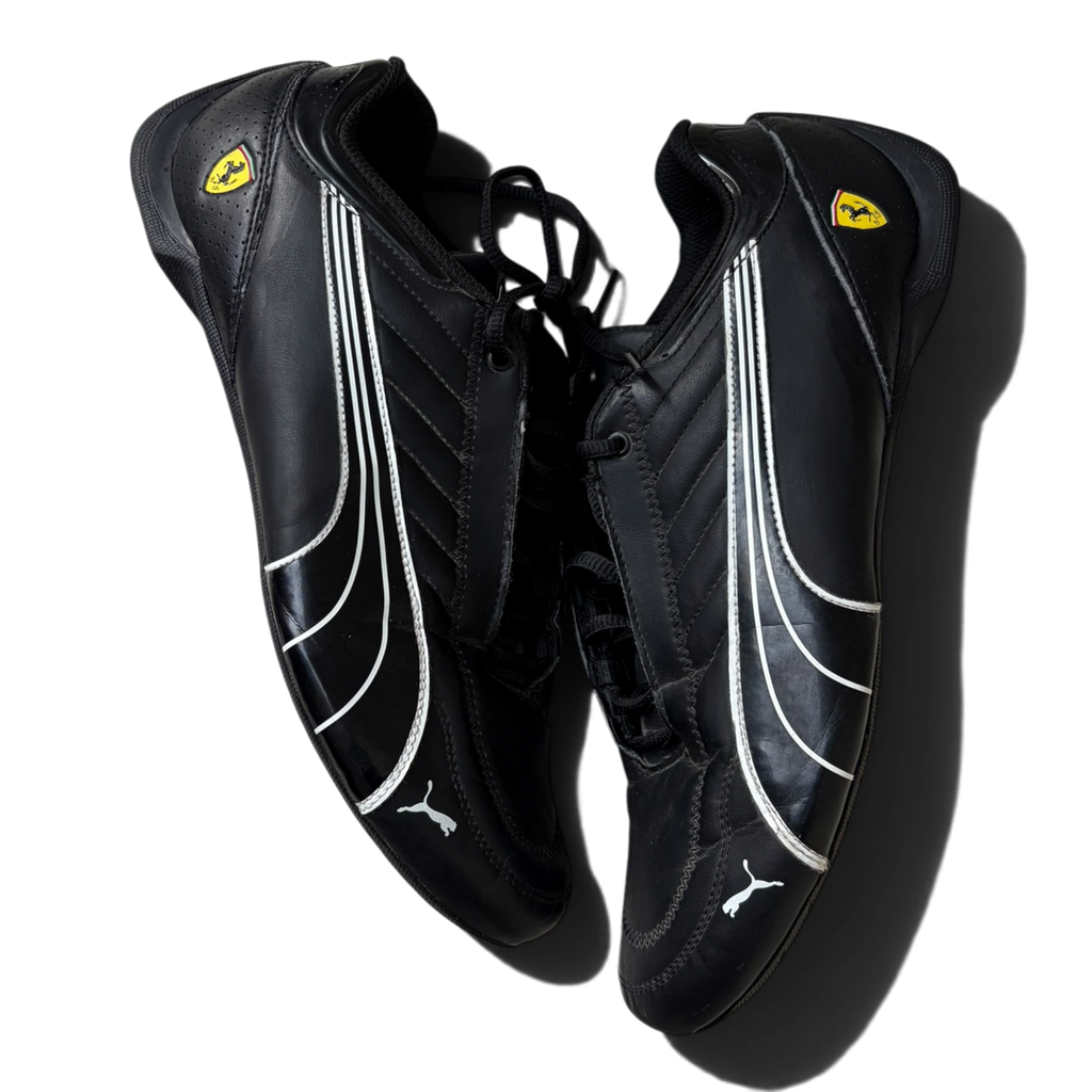 Puma X Ferrari Black On Black Y2K Speed Cat Shoe
