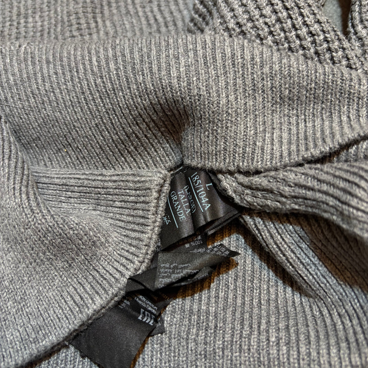 Allsaints Logo Heavyweight Knitted Sweater