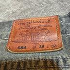 Vintage Levis 584 Relaxed Straight Fit Jeans
