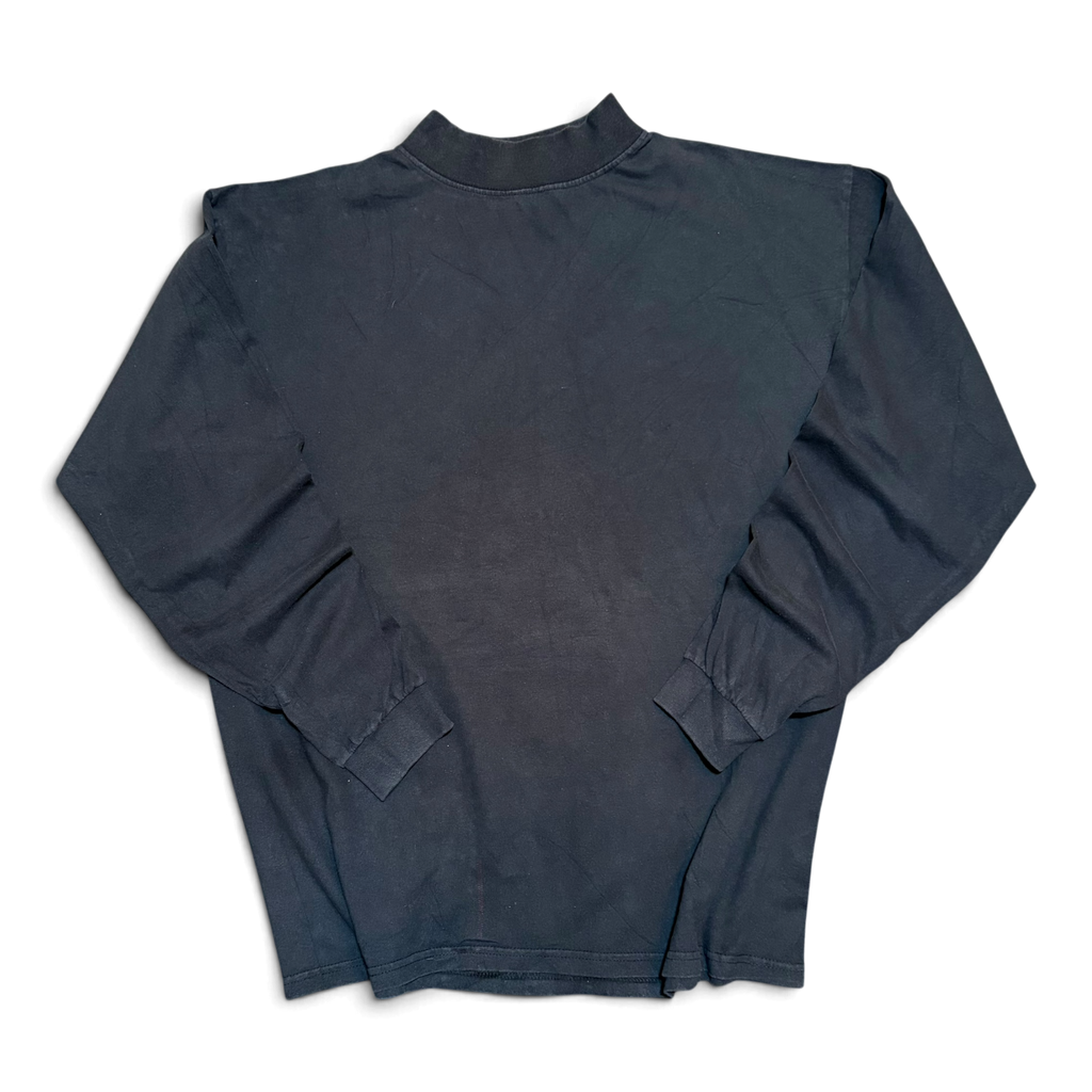 Vintage 90’s Cal Cru High Collar Heavy Long Sleeve Tee