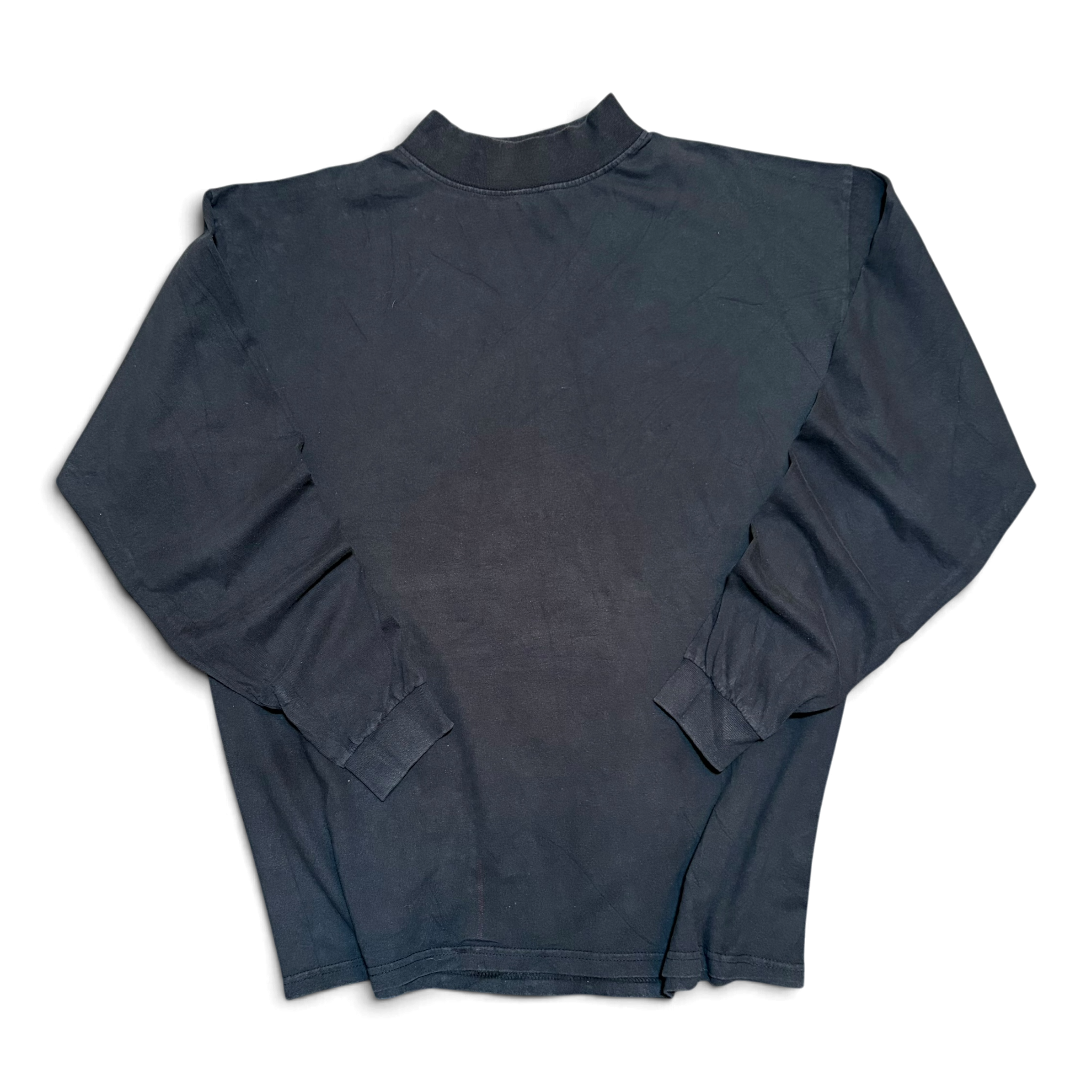 Vintage 90’s Cal Cru High Collar Heavy Long Sleeve Tee