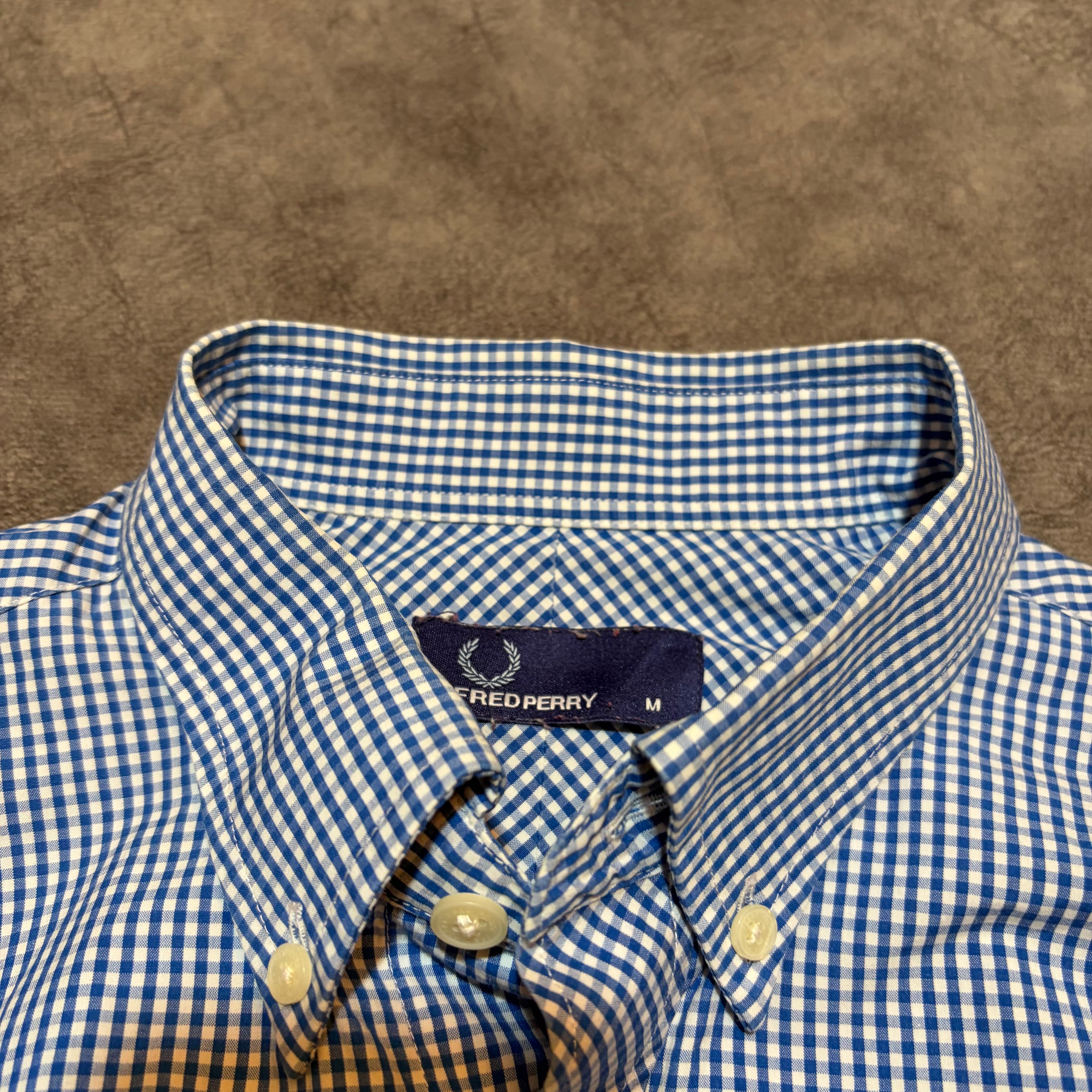 Fred Perry Long Sleeve Button Up Shirt
