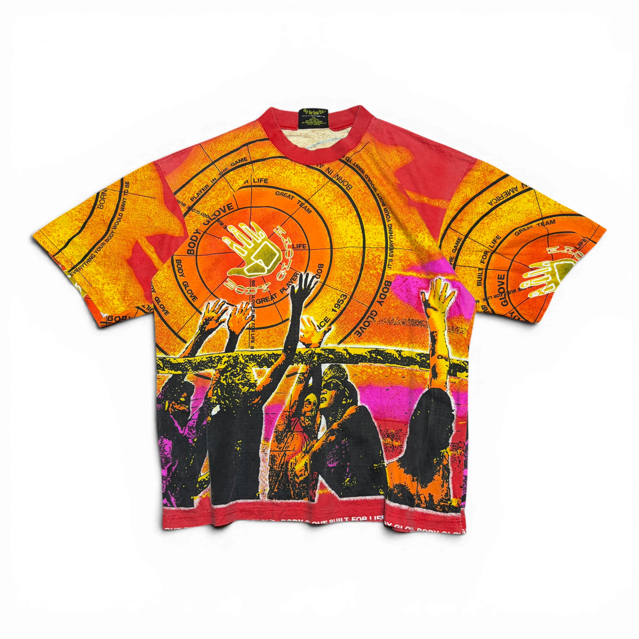 Vintage 90’s Body Glove Surfing Y2K AOP Tee