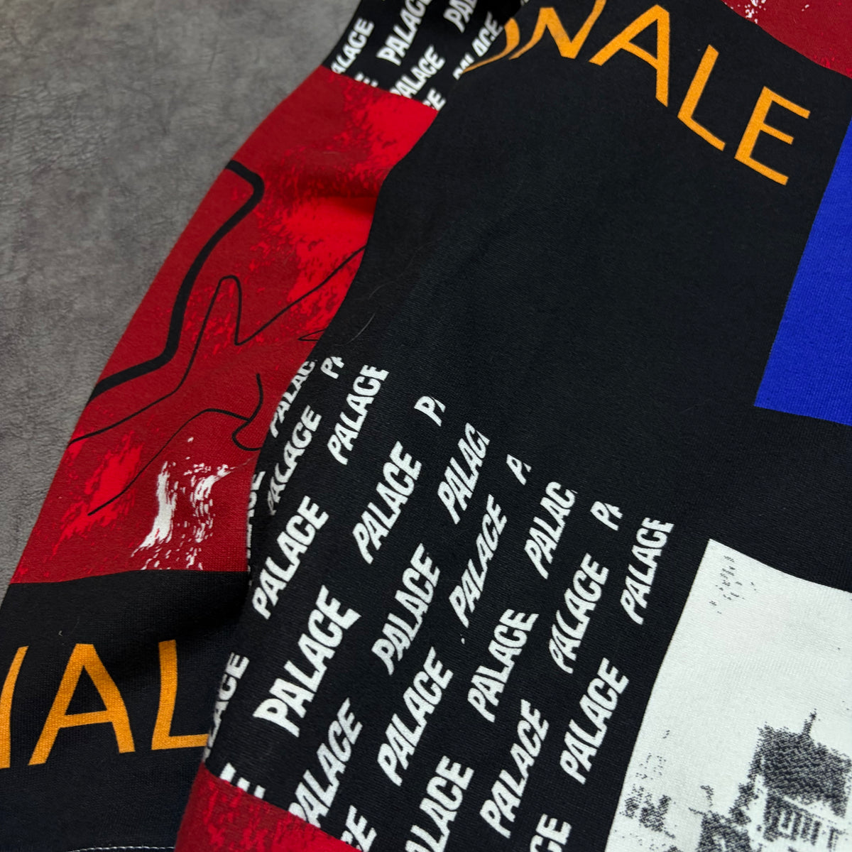 Palace Skate Y2K AOP Graphic Crewneck