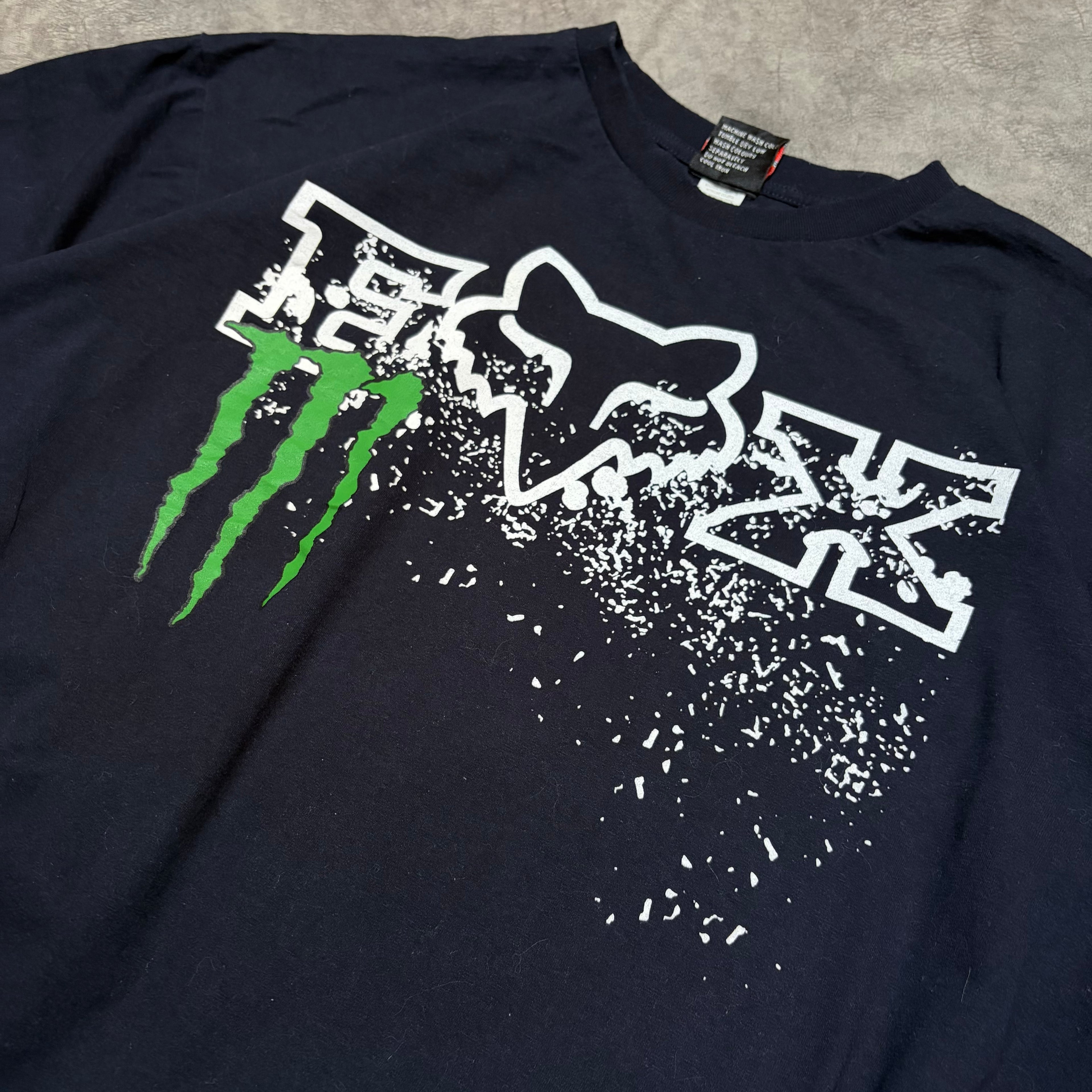 Fox x Monster Y2K Graphic Tee