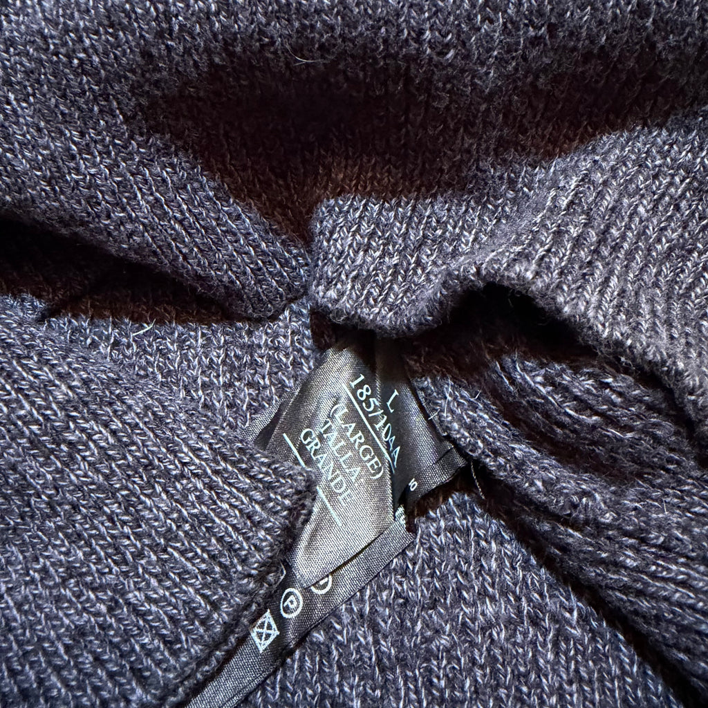 Allsaints Logo Heavyweight Knitted Sweater