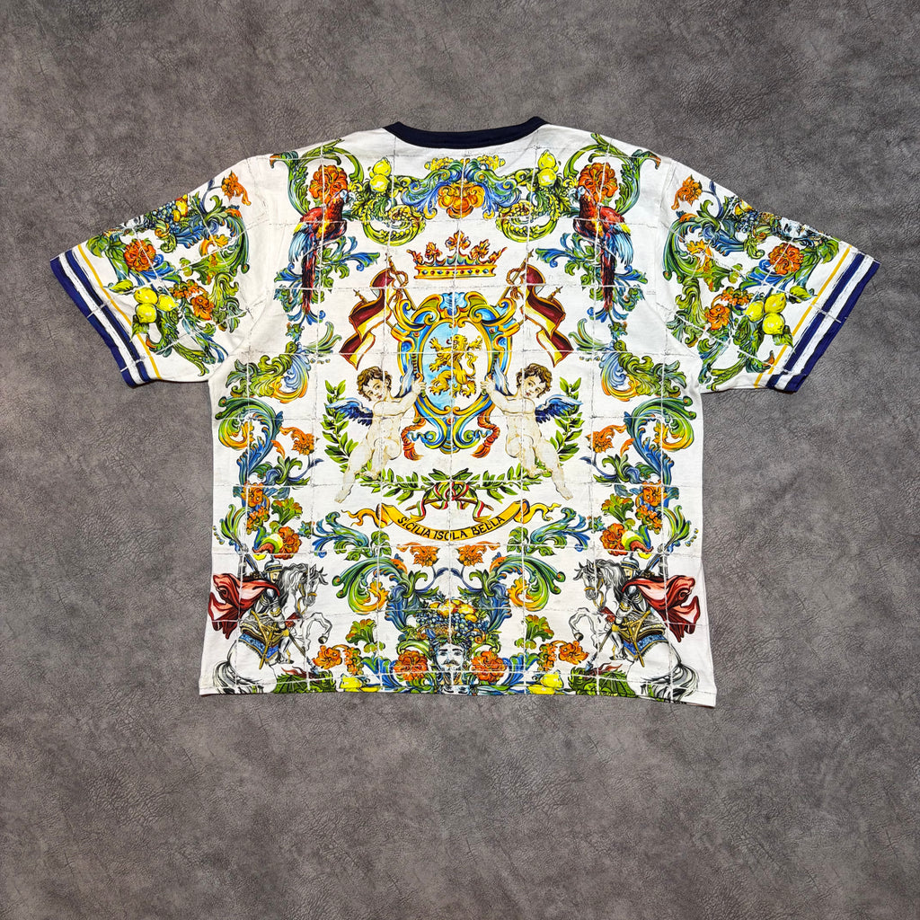 Dolce & Gabbana Sicilian Print Tee