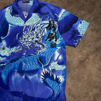 Dragon Y2K Button Up Shirt