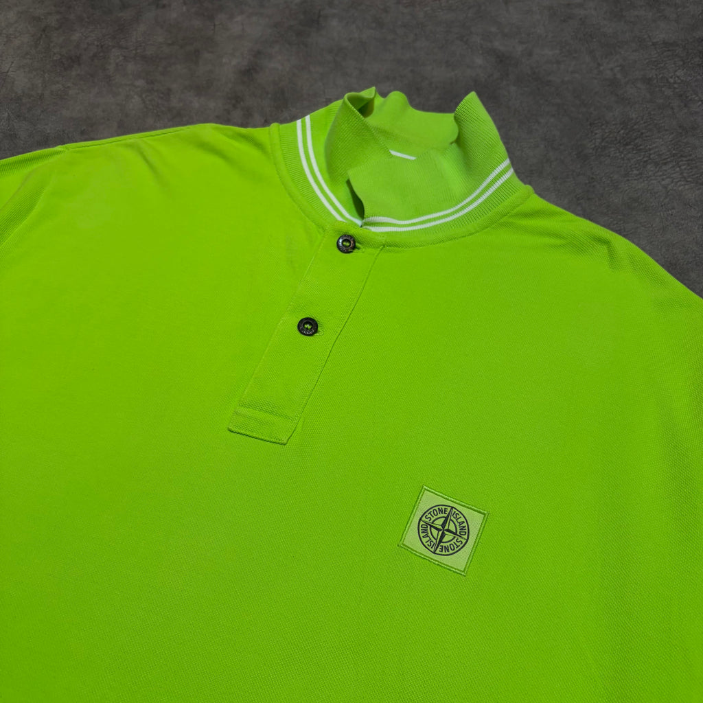 Stone Island Logo Polo Regular Fit Tee