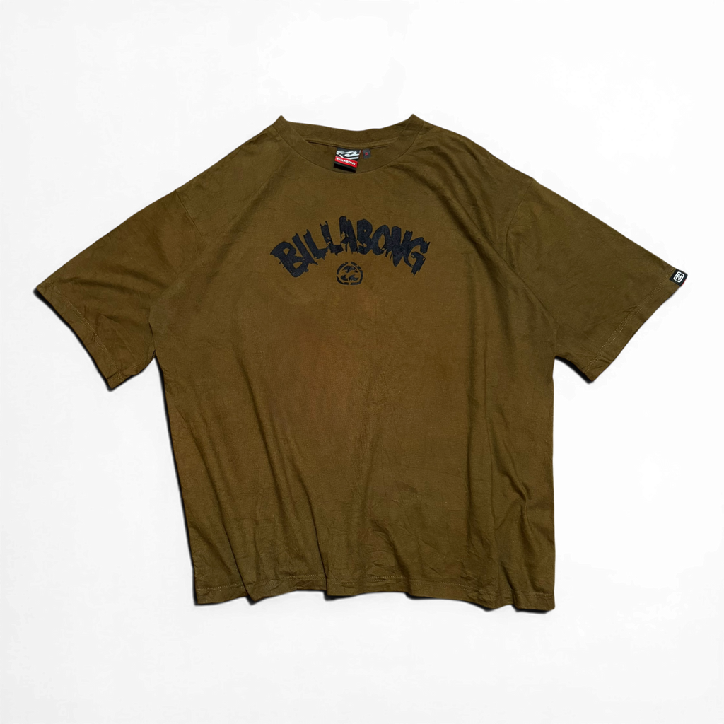 00’s Billabong Y2K SpellOut Amaranth Logo Tee