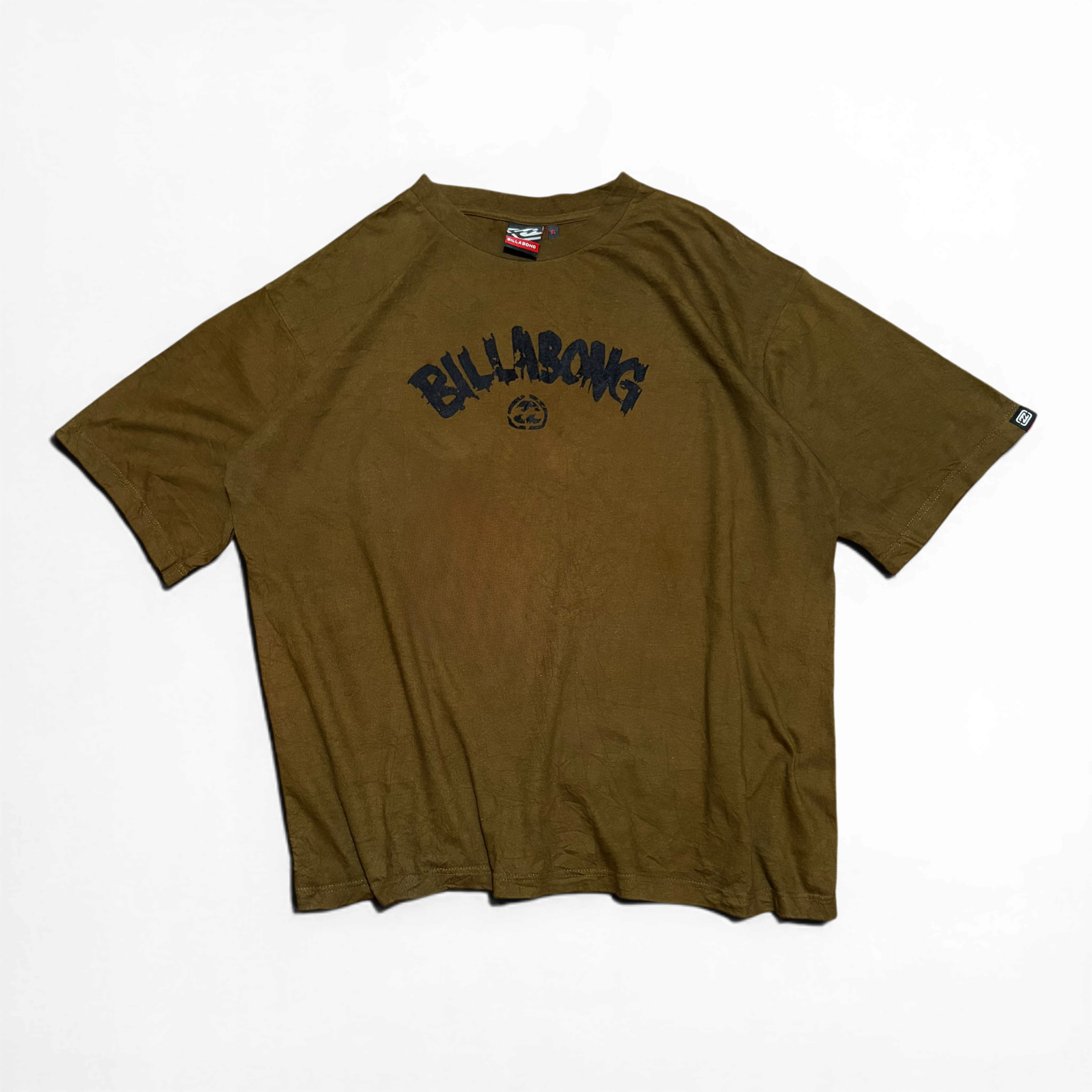 00’s Billabong Y2K SpellOut Amaranth Logo Tee