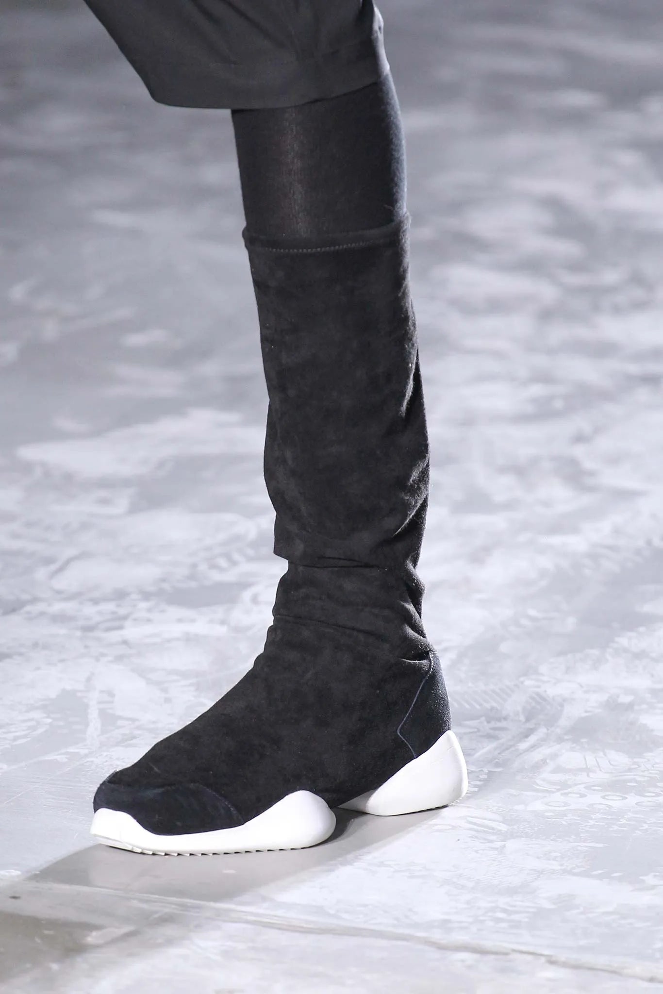 AW15 Rick Owens x Adidas Sock Runner Shoes