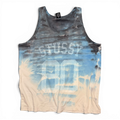 Stussy 80 Tie Dye Logo Tank Top