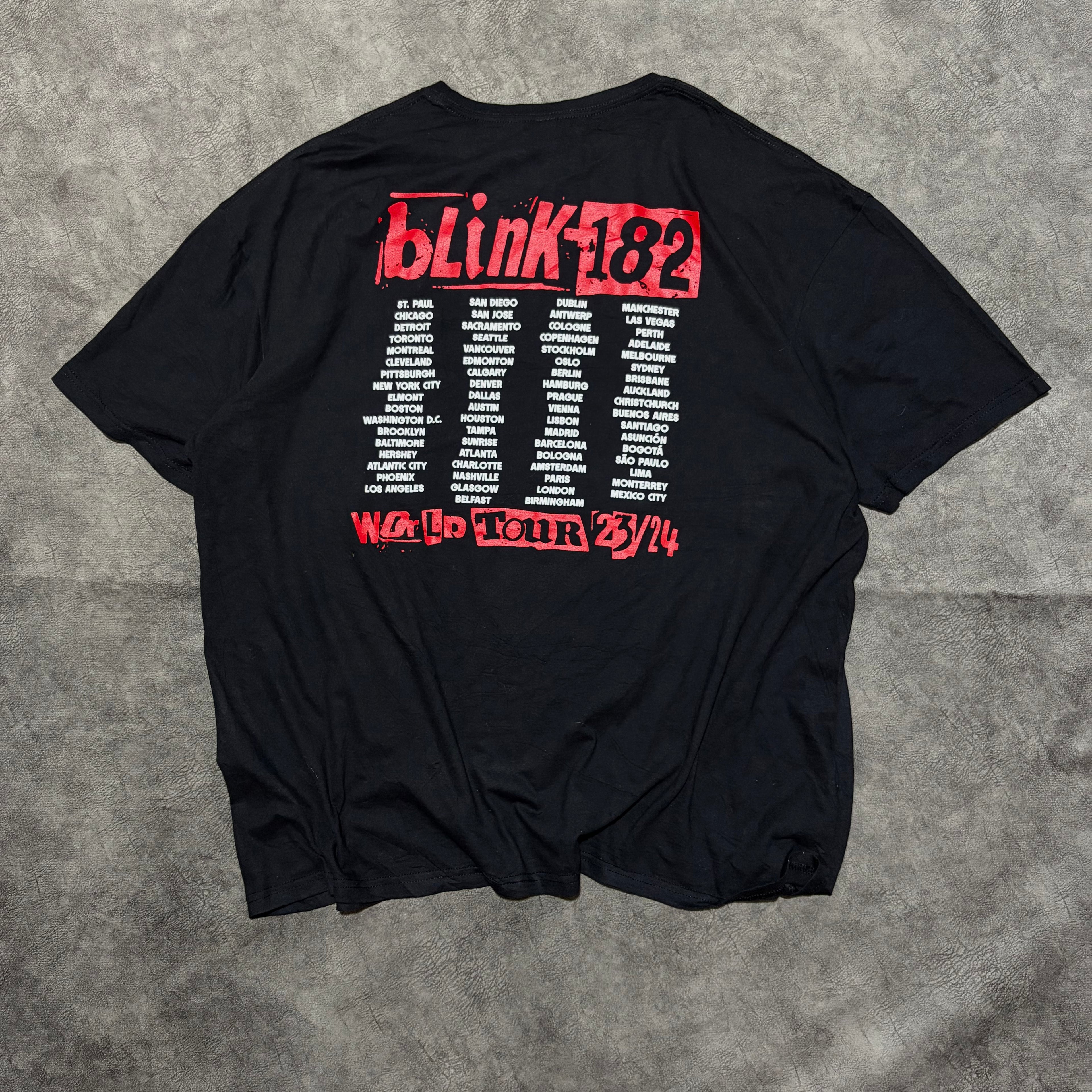 Blink-182 23/24 World Tour Merch Tee
