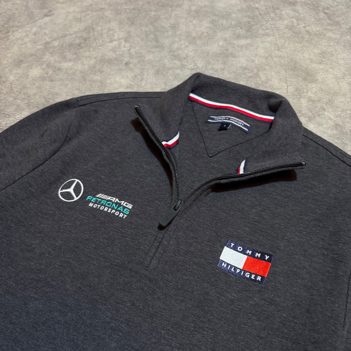 Tommy Hilfiger x AMG Petronas Quarter Zipper Sweater