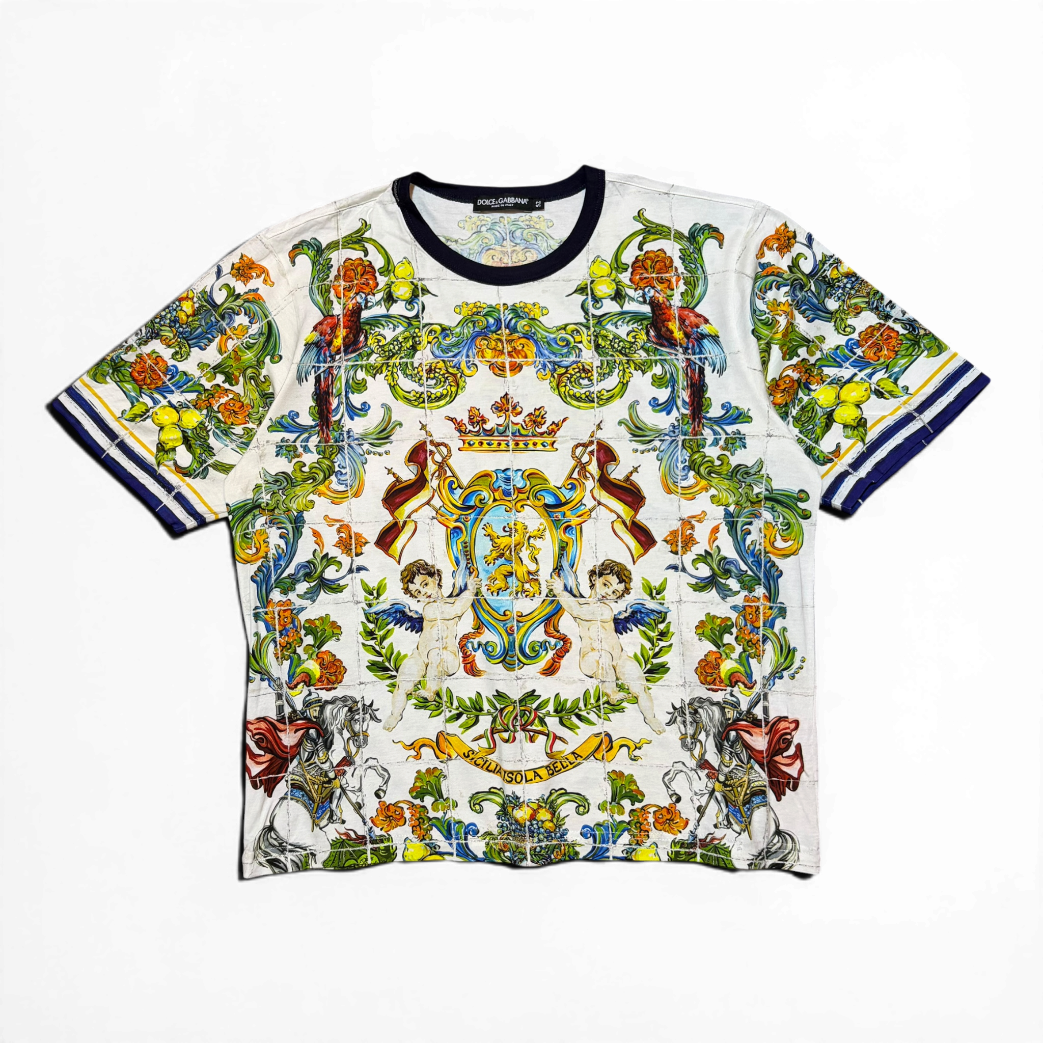 Dolce & Gabbana Sicilian Print Tee