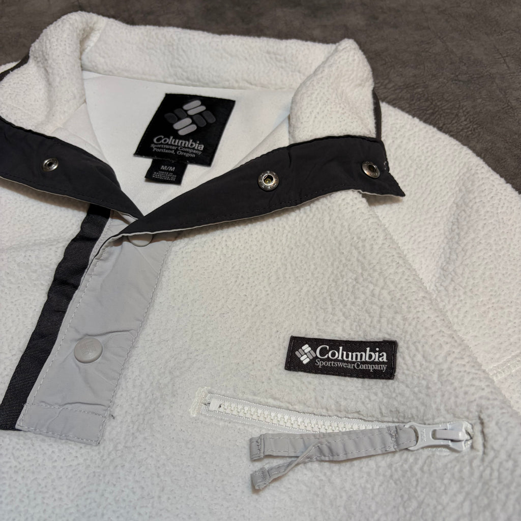 Columbia Quarter Button Up Fleece Sweater