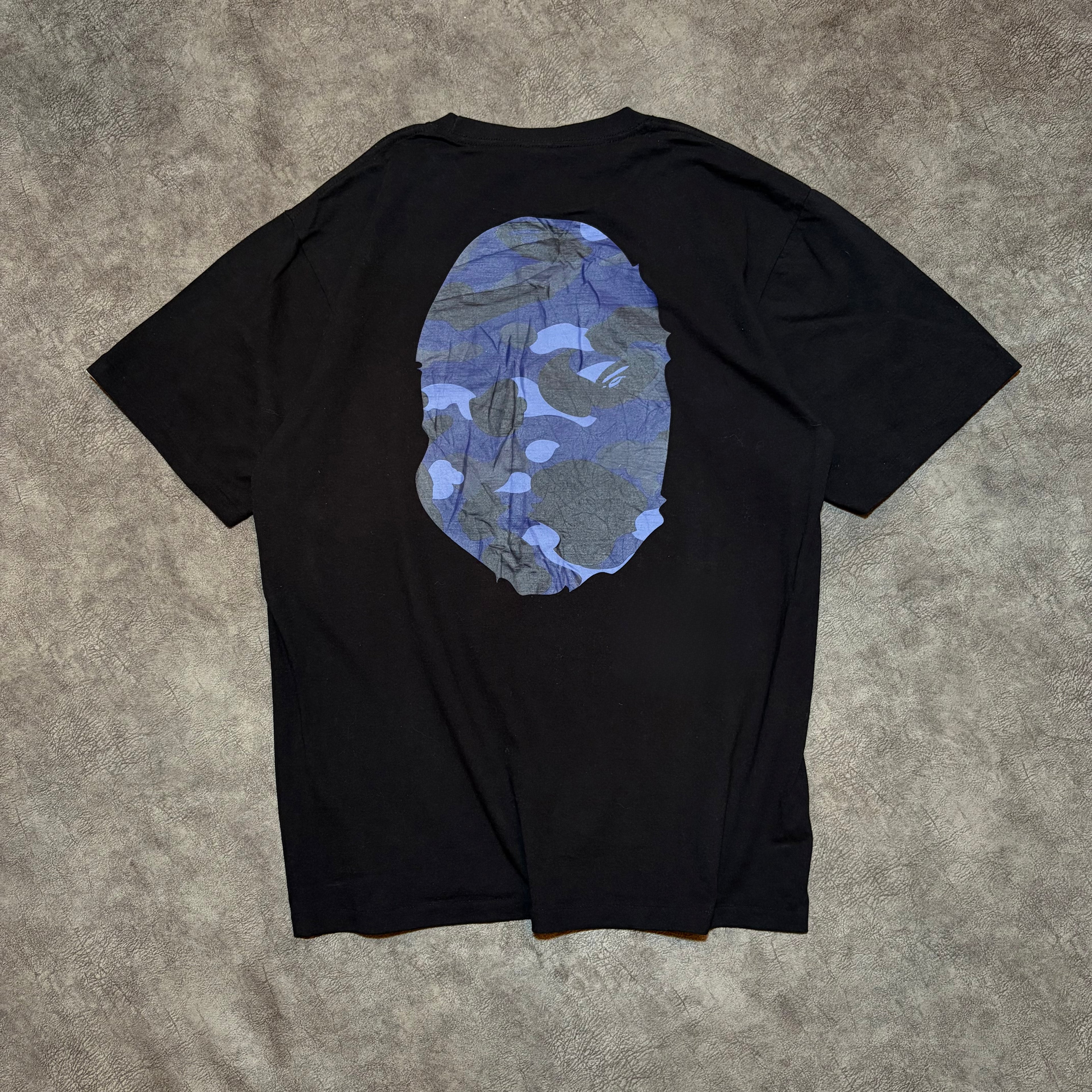 Bape By A Bathing Ape Camo Big Ape Head Tee