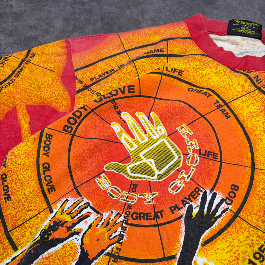 Vintage 90’s Body Glove Surfing Y2K AOP Tee