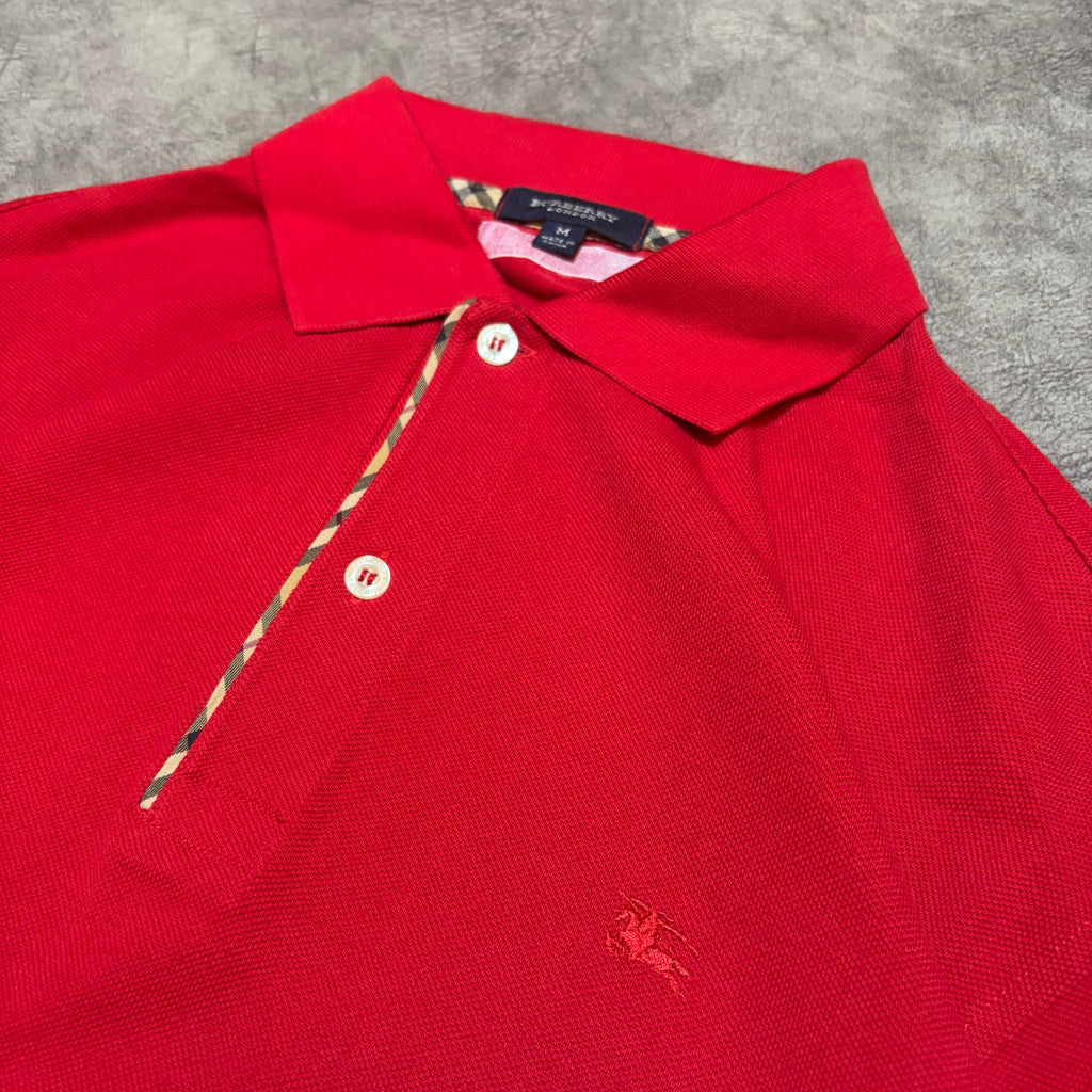 Burberry London Long Sleeve Polo Tee