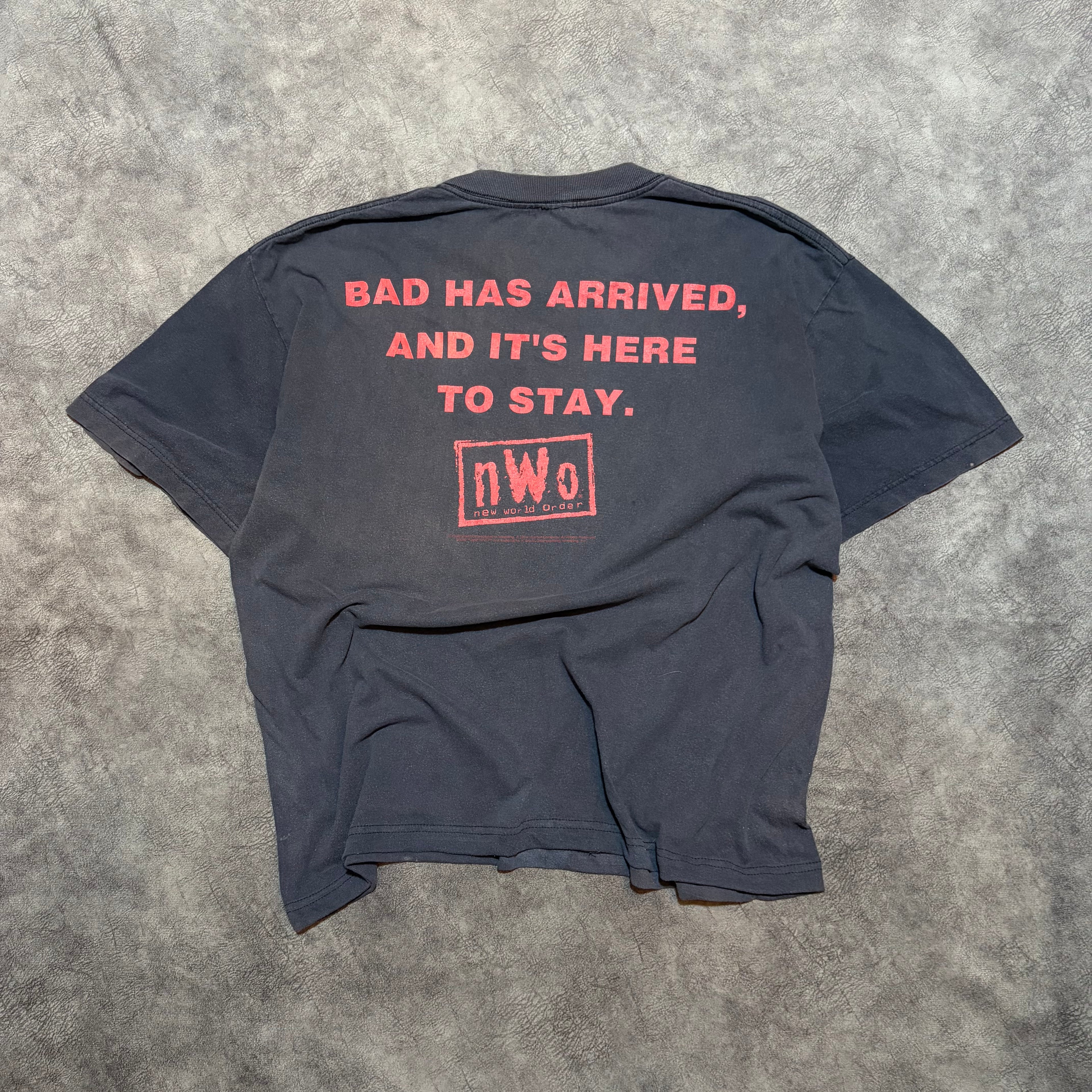 Vintage 1998 WWE NWO World Champion Tee