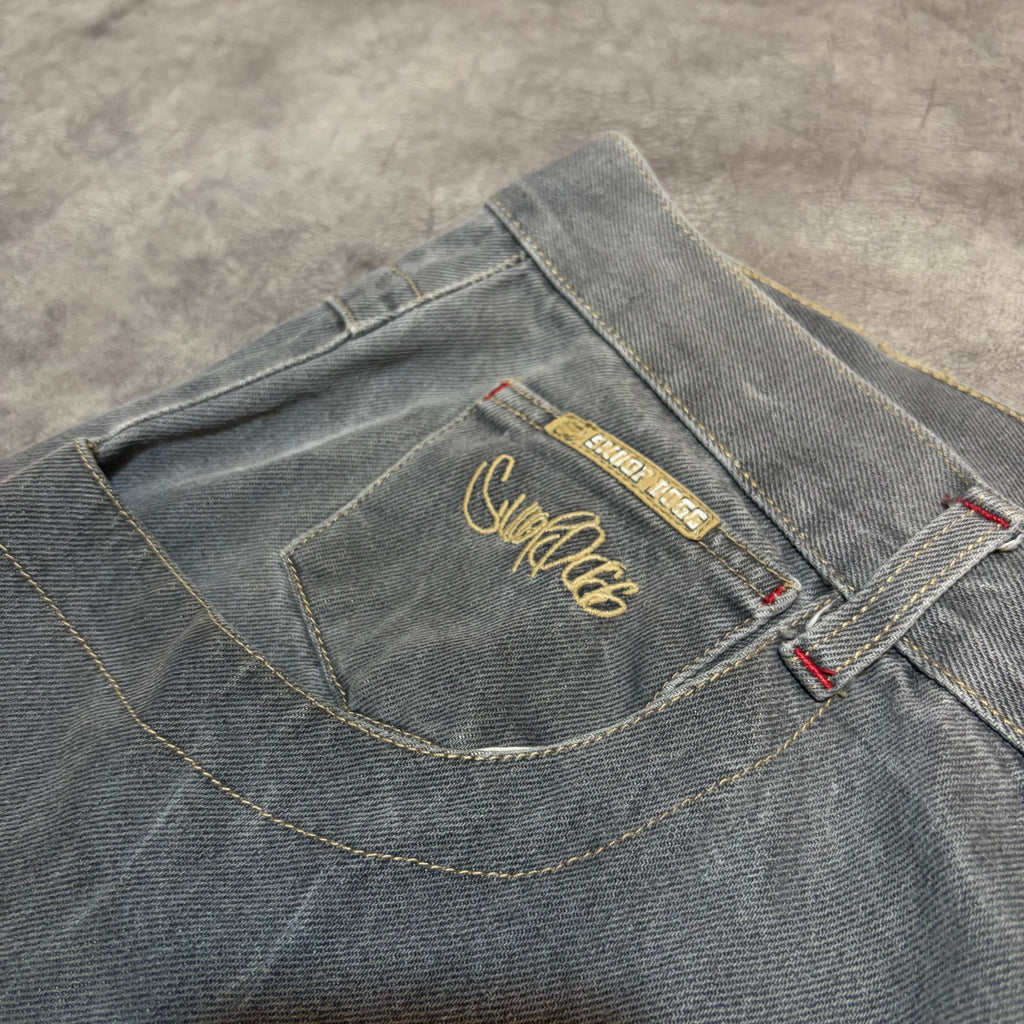 Snoop Dogg Y2K Super Baggy Barrel Fit Jeans