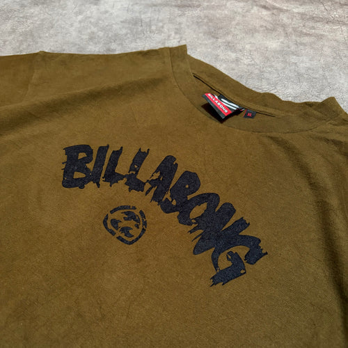 00’s Billabong Y2K SpellOut Amaranth Logo Tee