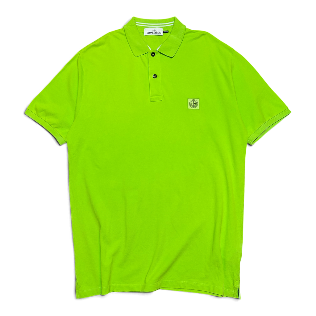 Stone Island Logo Polo Regular Fit Tee