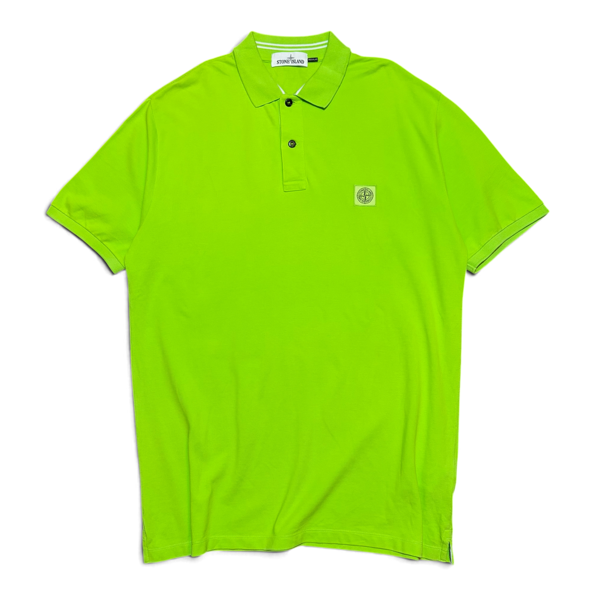 Stone Island Logo Polo Regular Fit Tee