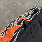 Harley Davidson Performance Screamin Eagle Flames Y2K Light Windbreaker Jacket