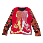 Custo Barcelona Y2K AOP Long Sleeve Tee