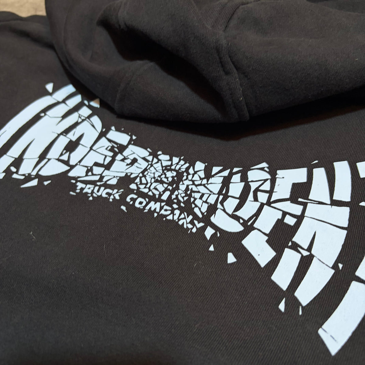 Independent Truck Company Y2K Broken Logo Hoodie