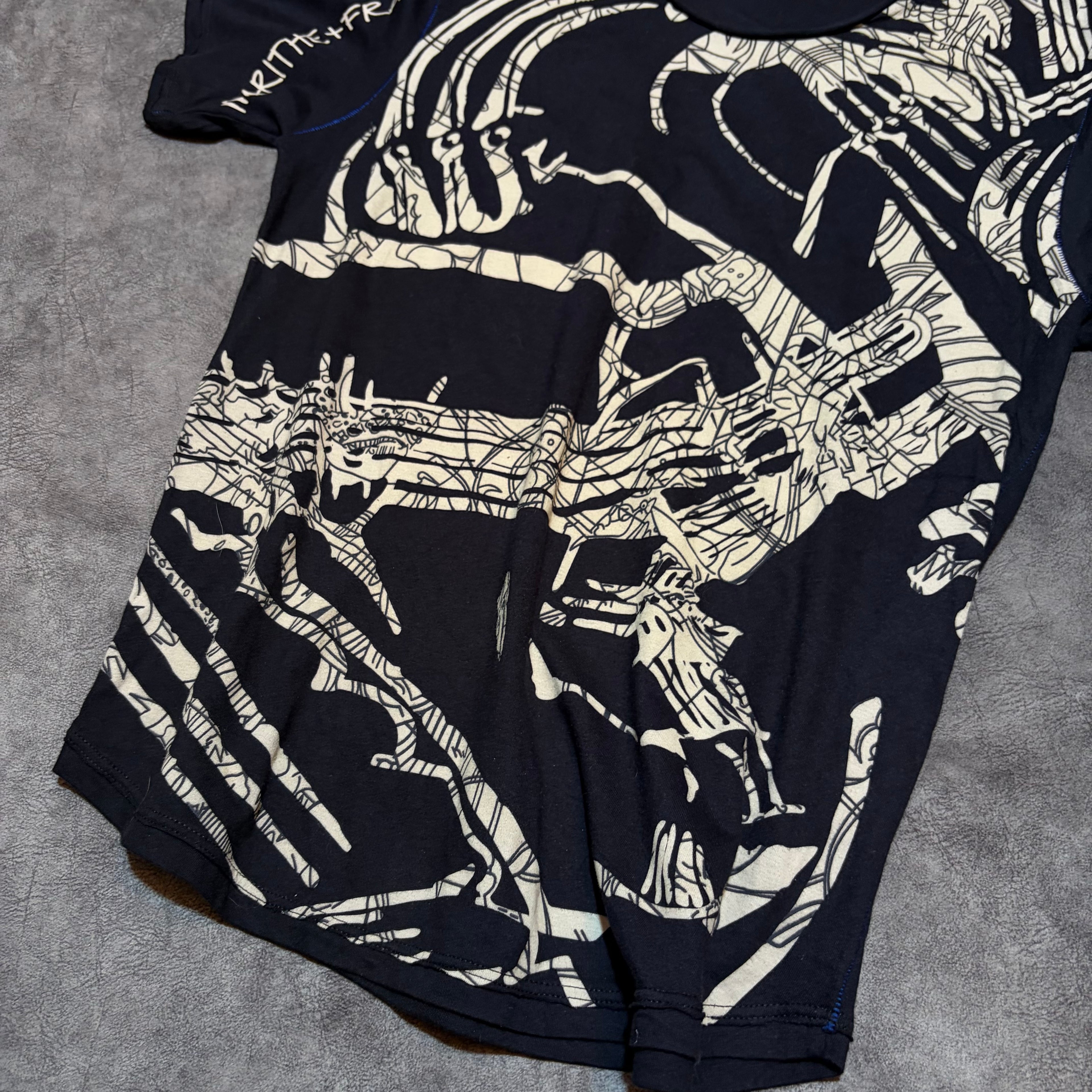 Marithe+Francois Girbaud Y2K AOP Graphic Tee