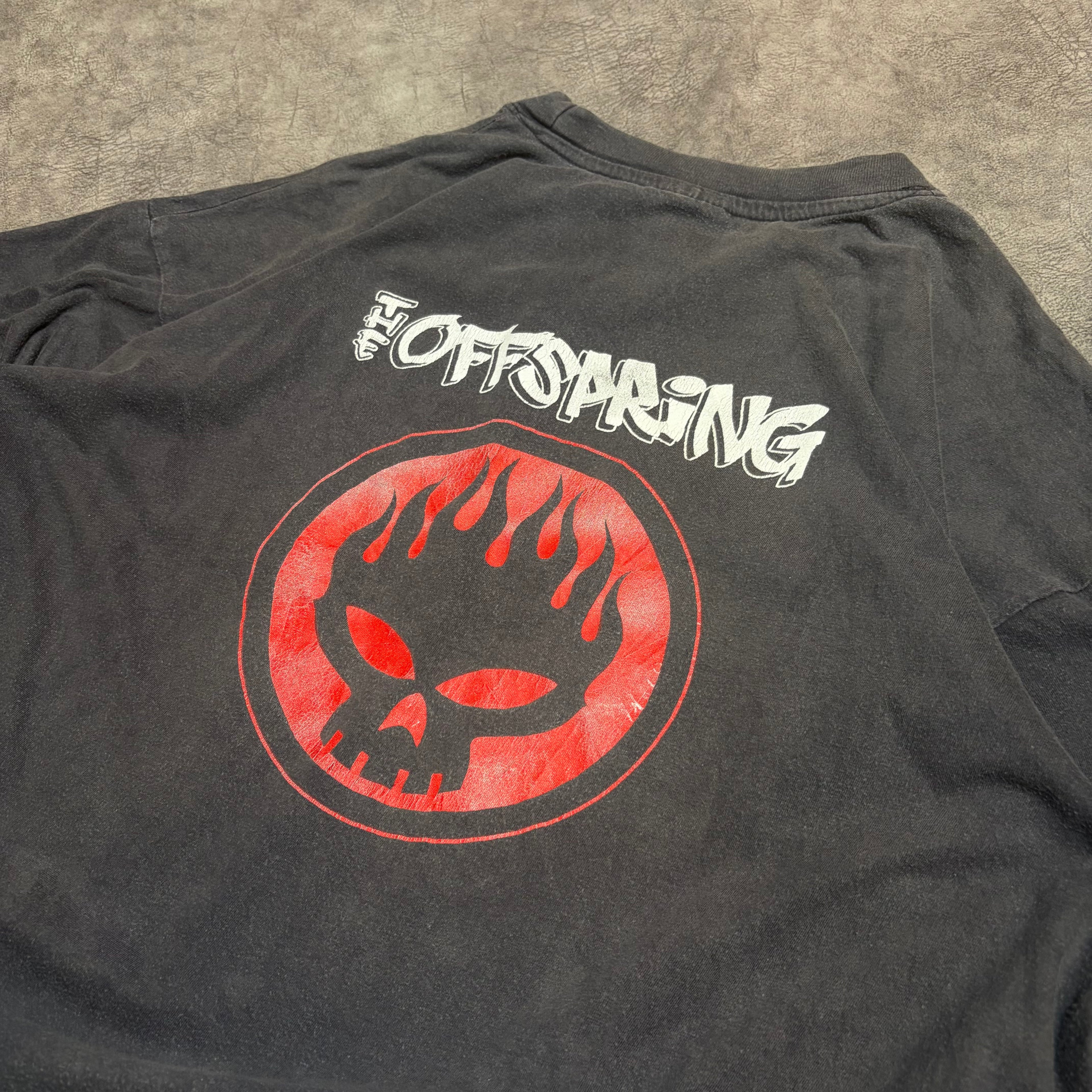 Vintage 90’s The Offspring Hot Headed Skull Merch Tee