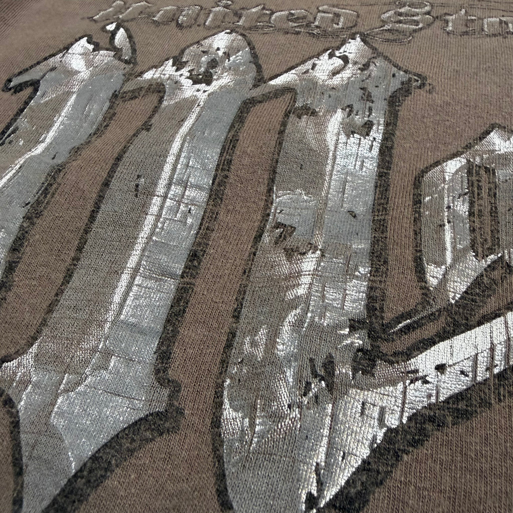 Vintage Y2K USA Marines Graphic Tee