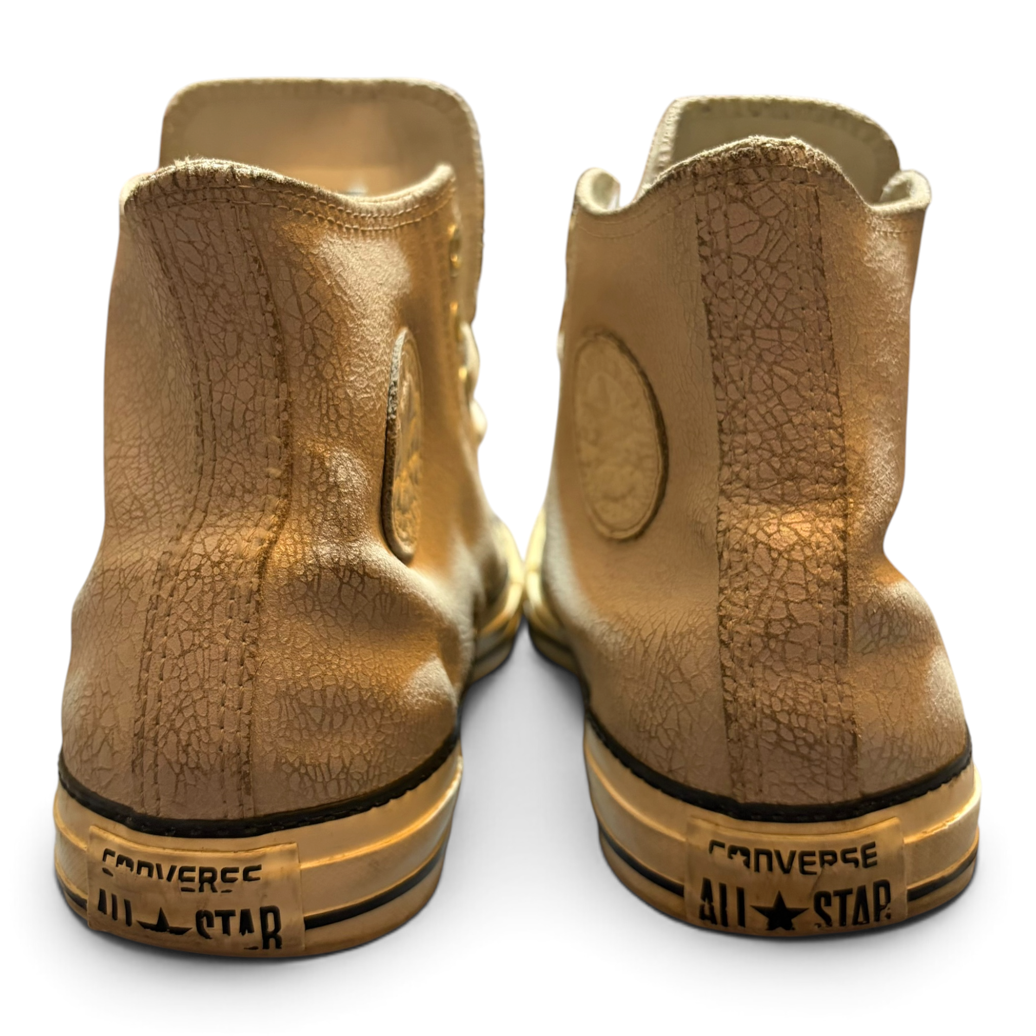 Converse Chuck Taylor All Star High-Top Crinkled Leather Shoes