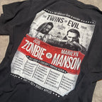 Twin Evil Zombie Vs Mansion 2018 Tour Tee