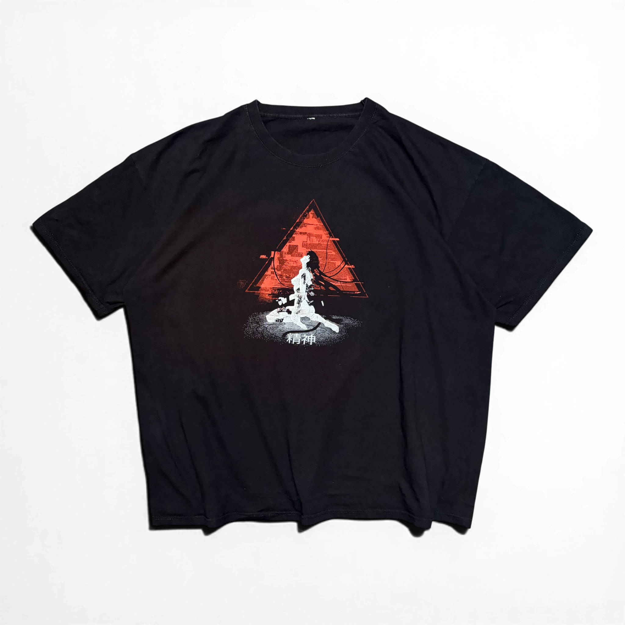 Vintage Ghost In Shells Anime Y2K Graphic Tee