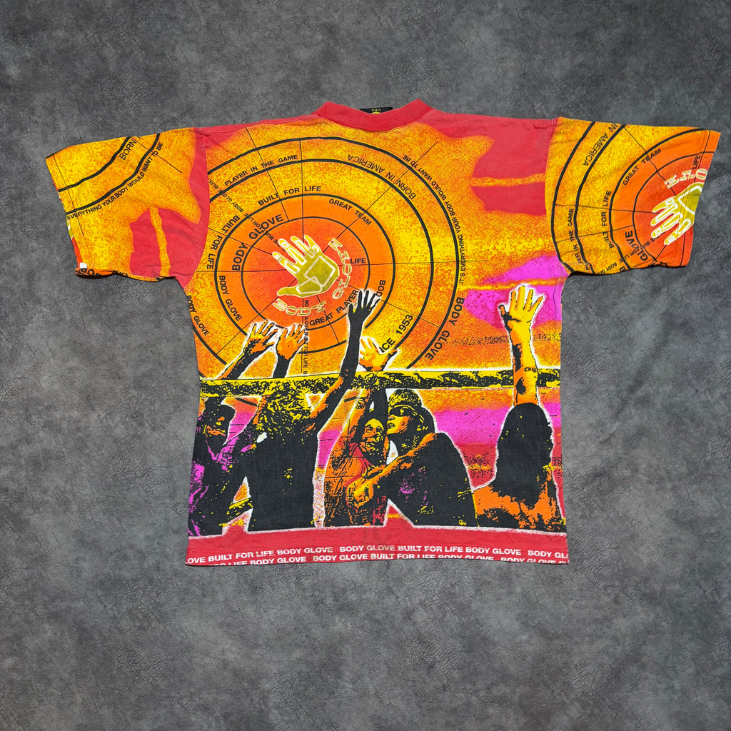 Vintage 90’s Body Glove Surfing Y2K AOP Tee