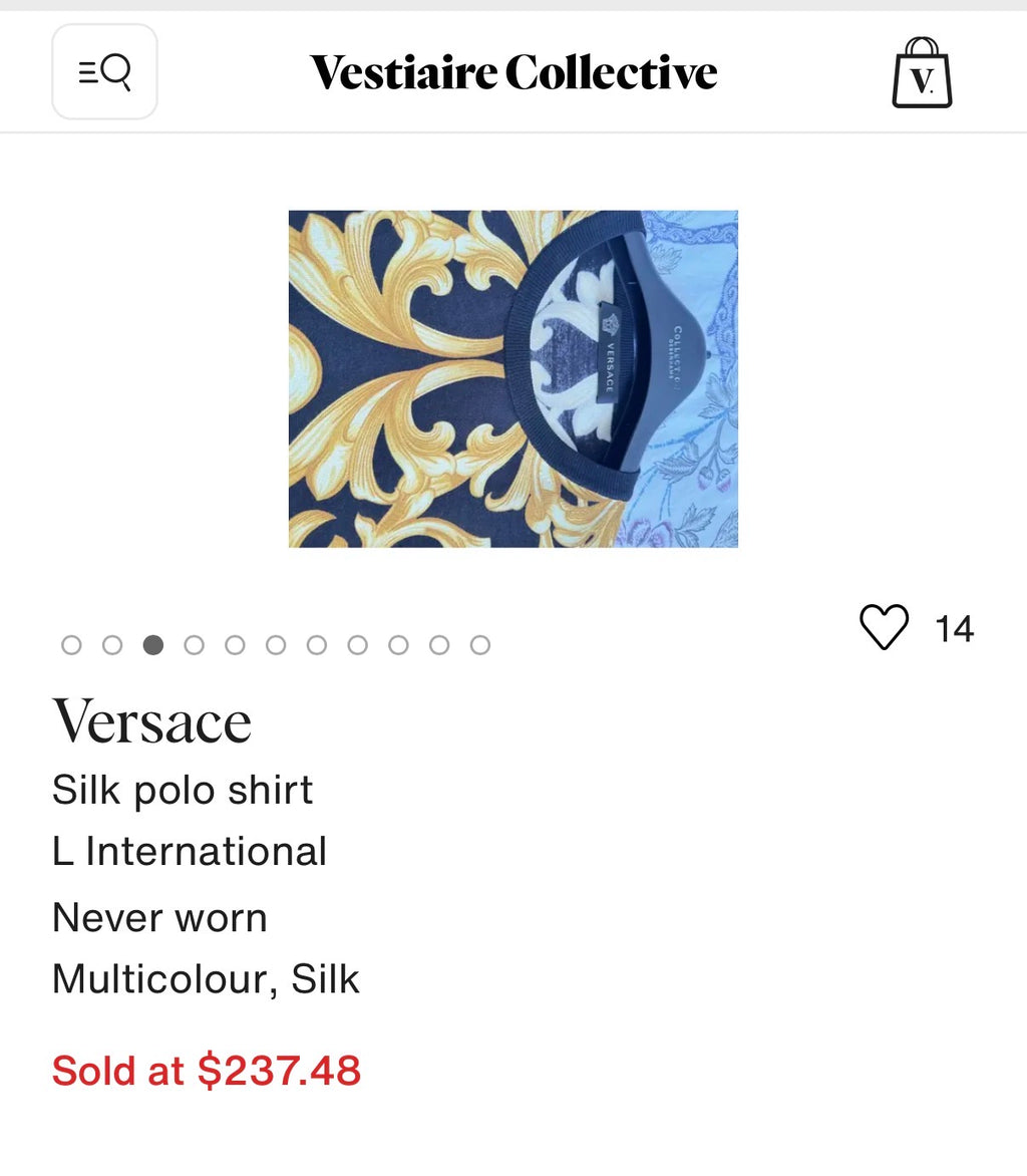 Versace Iconic Pattern AOP Tee