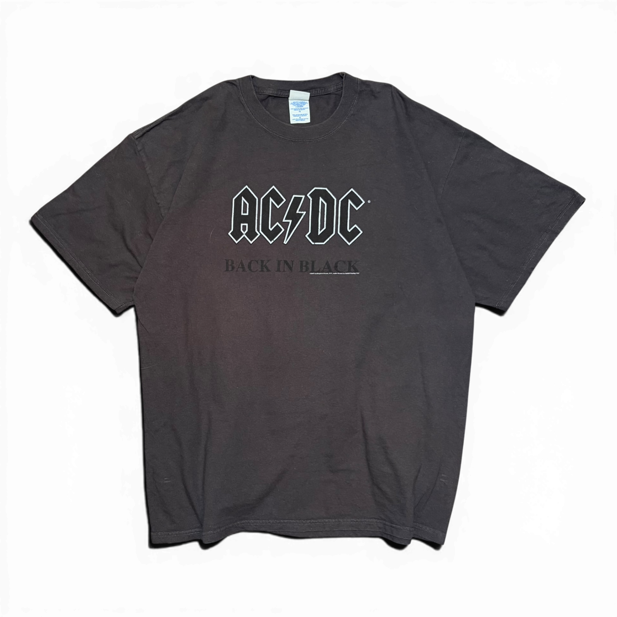 2007 AC/DC Back In Black Tour Tee