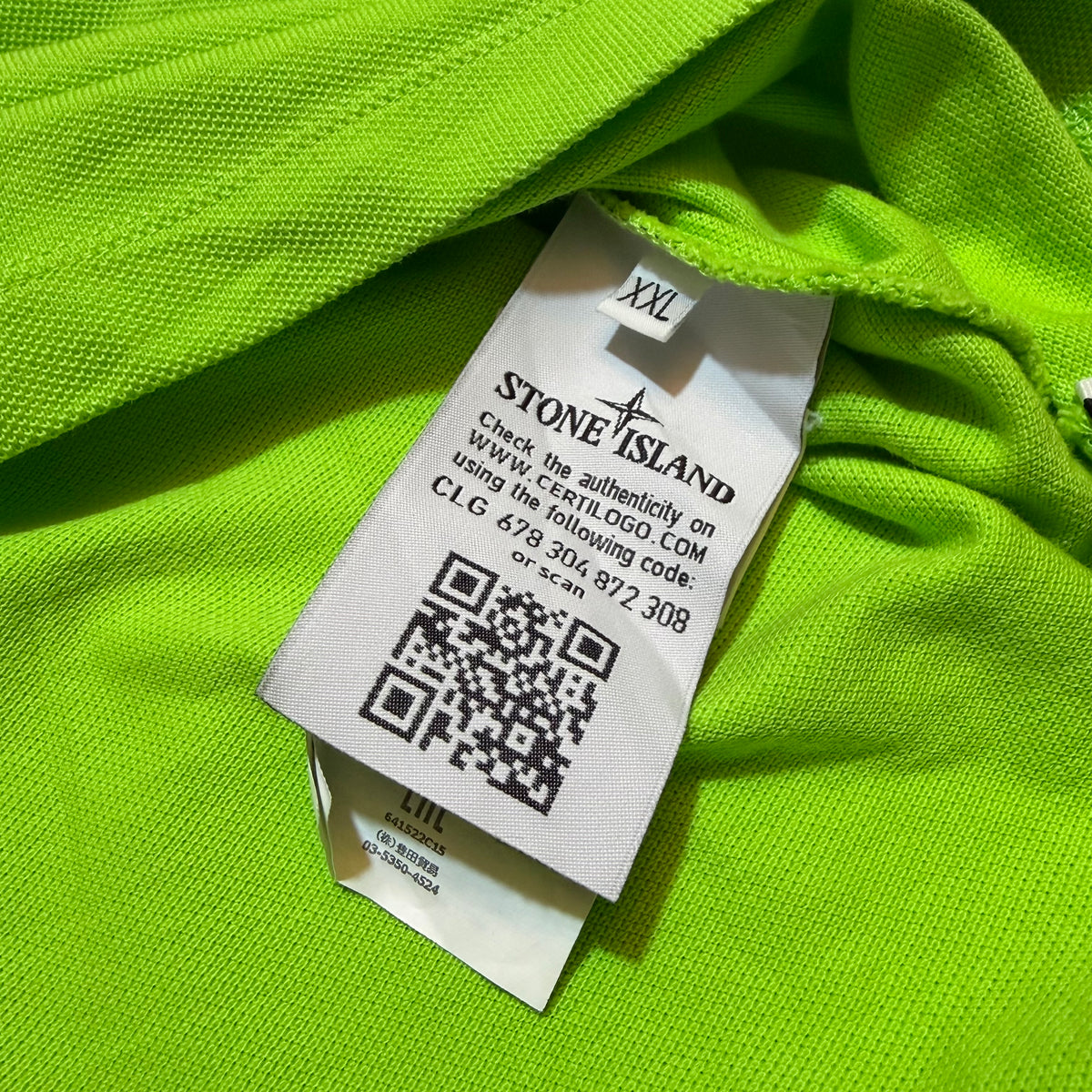 Stone Island Logo Polo Regular Fit Tee